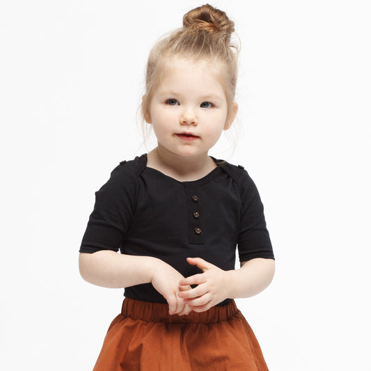 Black Baby Onesie
