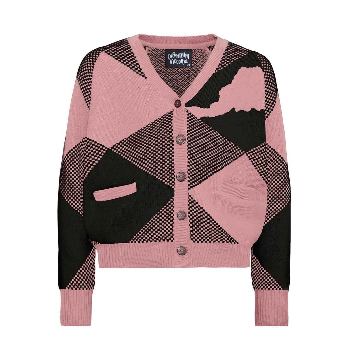 a pink dream among the mountain peaks