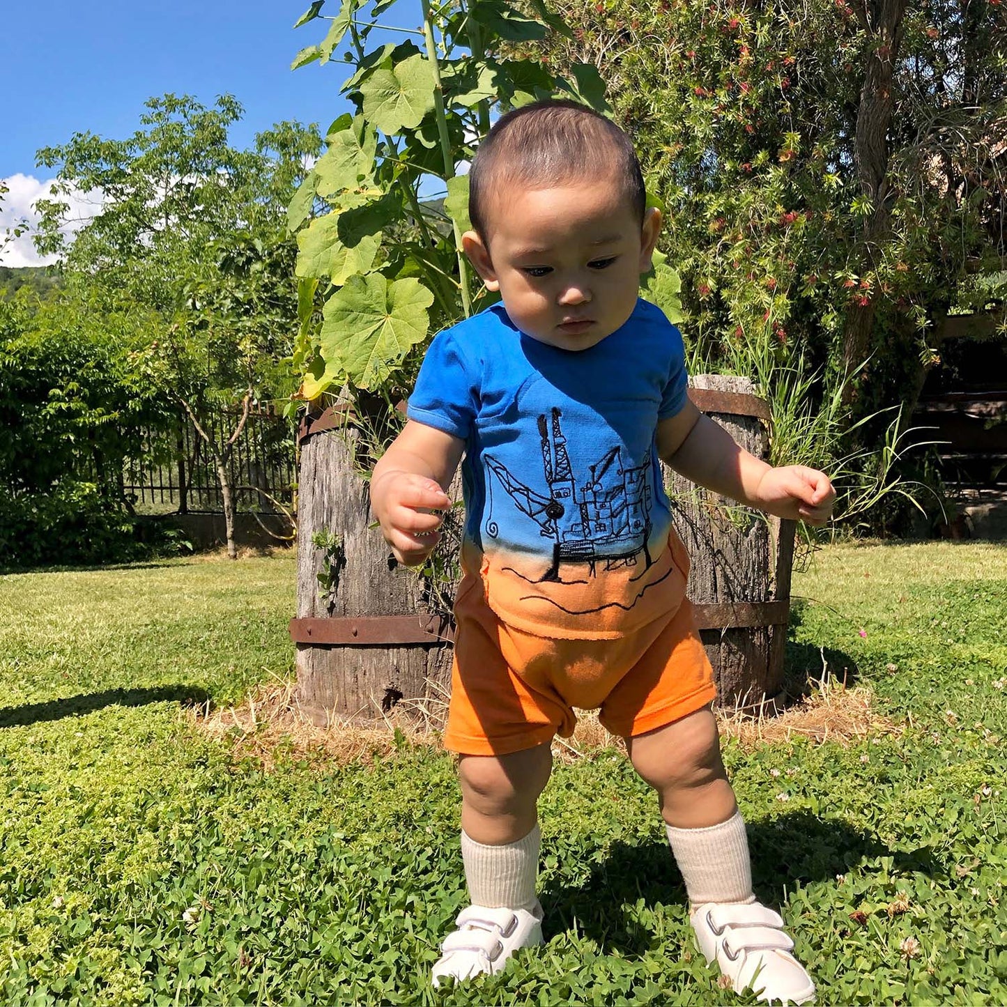Dip Dye Eco Baby Onesie