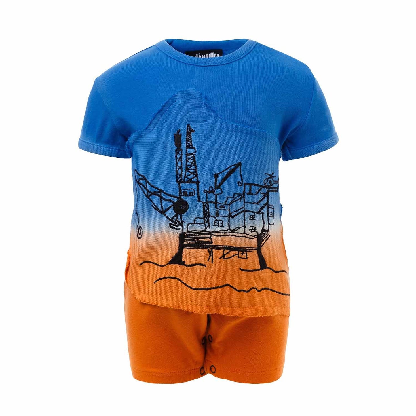 Dip Dye Eco Baby Onesie